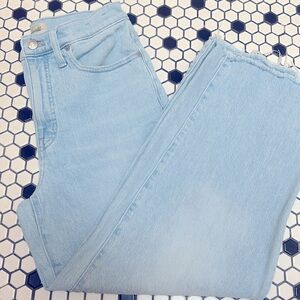Madewell NWOT Sz27 perfect vintage wide leg crop